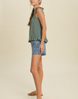 The Phoenix Ruffle Trim Top