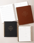 The Cognac Non-Dated Weekly Planner