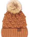 The Pom Pom Knit Beanie