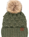 The Pom Pom Knit Beanie