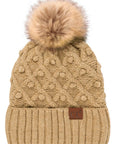The Pom Pom Knit Beanie