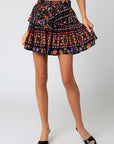 The Posie Floral Mini Skirt