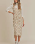 The Potpourri Cord Midi Dress