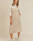 The Potpourri Cord Midi Dress
