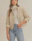 The Potpourri Cord Puffer Jacket