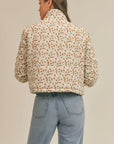 The Potpourri Cord Puffer Jacket