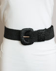 The Raffia Stretch Belt