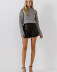 The Rochelle Textured Knit Sweater