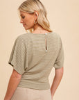 The Sadie Striped Crop Top