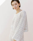 The Sadie Speckled Knit Sweater