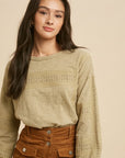 The Samantha Lace Top