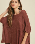 The Sasha Oversized Pocket Top
