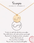 The Shea 18K Gold-Dipped Constellation Necklaces
