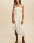 The Selena Eyelet Dress