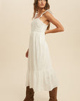 The Selena Eyelet Dress
