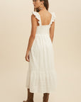 The Selena Eyelet Dress