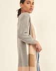 The Shannon Color Block Cardigan