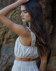 The Southampton Crop Top + Pants Set - Sold Separately