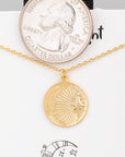 The Starry Night Coin Necklace