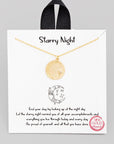 The Starry Night Coin Necklace