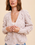 The Aya Knit Cable Cardigan
