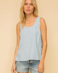 The Cole Chambray Top