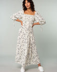 The Eliza Floral Smocked Maxi Dress