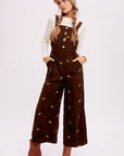 The Jameson Floral Corduroy Jumpsuit