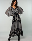 The Jaya Floral Multi Print Maxi Dress