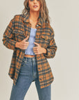 The Kayla Plaid Flannel Jacket