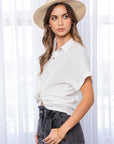 The Alexis Button-down Shortsleeve Shirt