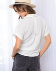 The Alexis Button-down Shortsleeve Shirt