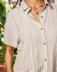 The Alexis Button-down Shortsleeve Shirt