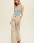 The Ariel Ribbed Knit Top