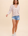 The Aya Knit Cable Cardigan
