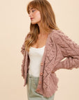 The Aya Knit Cable Cardigan