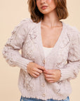 The Aya Knit Cable Cardigan