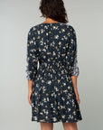 The Carrie Floral Embroidered Mini Dress