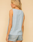 The Cole Chambray Top