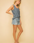 The Cole Chambray Top