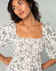 The Eliza Floral Smocked Maxi Dress