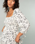 The Eliza Floral Smocked Maxi Dress
