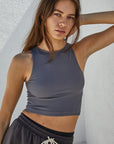 The Emma Seamless Crew Neck Top