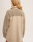 The Jacky Contrast Button Down Shaket
