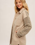 The Jacky Contrast Button Down Shaket