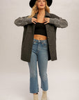 The Jacky Contrast Button Down Shaket