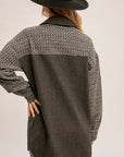 The Jacky Contrast Button Down Shaket