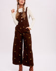 The Jameson Floral Corduroy Jumpsuit