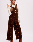 The Jameson Floral Corduroy Jumpsuit
