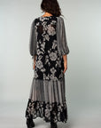 The Jaya Floral Multi Print Maxi Dress